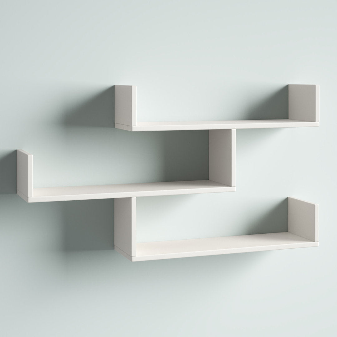 Ramage 3 Piece Accent Shelf Mercury Row® Finish: White