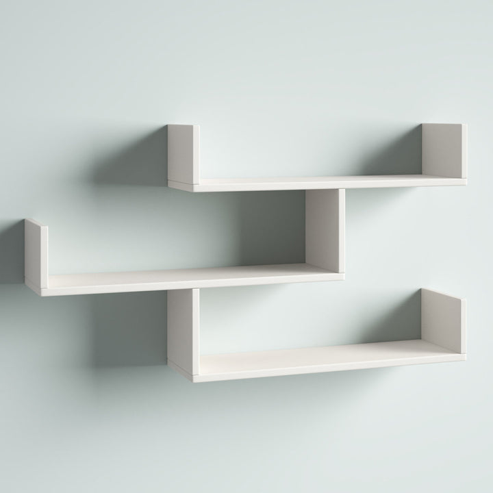 Ramage 3 Piece Accent Shelf Mercury Row® Finish: White