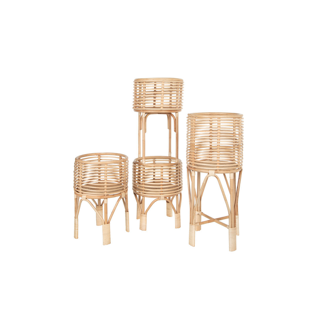 Andres Plant Stand Bay Isle Home™ Size: 28" H x 12" L x 12" D