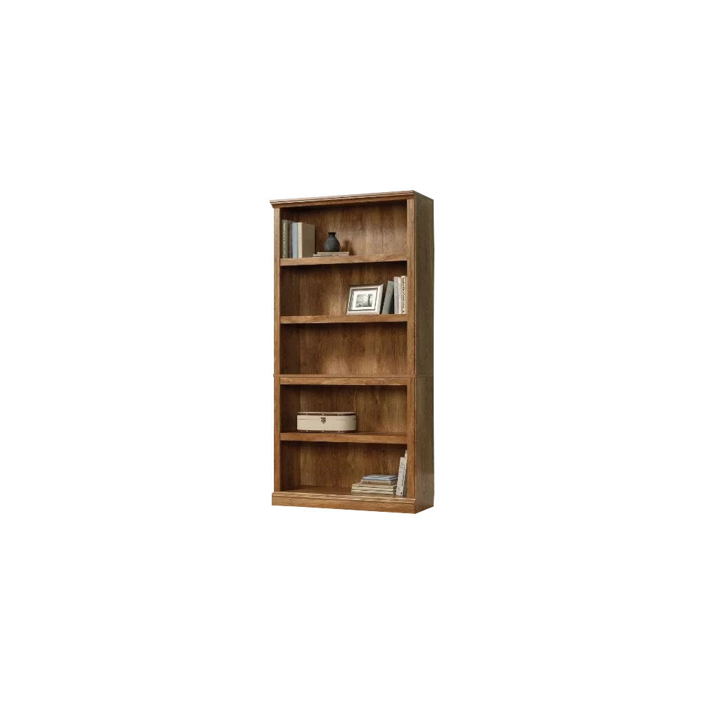 Alexsia 69.76" H x 35.28" W Standard Bookcase Lark Manor™ Color: Oiled Oak