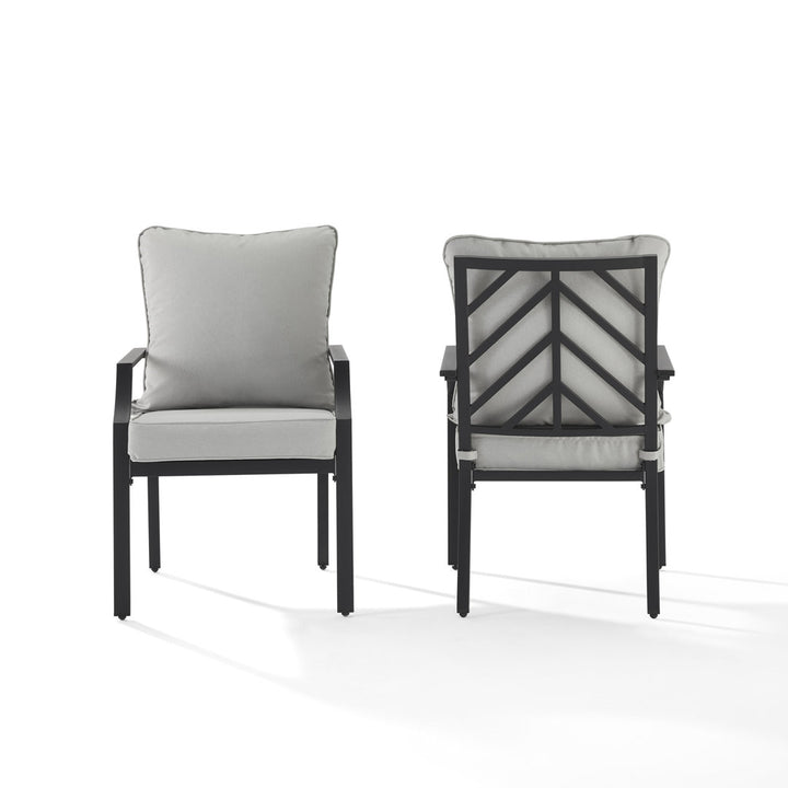 Tollstrup Patio Dining Armchair with Cushion (Set of 2) Wildon Home®
