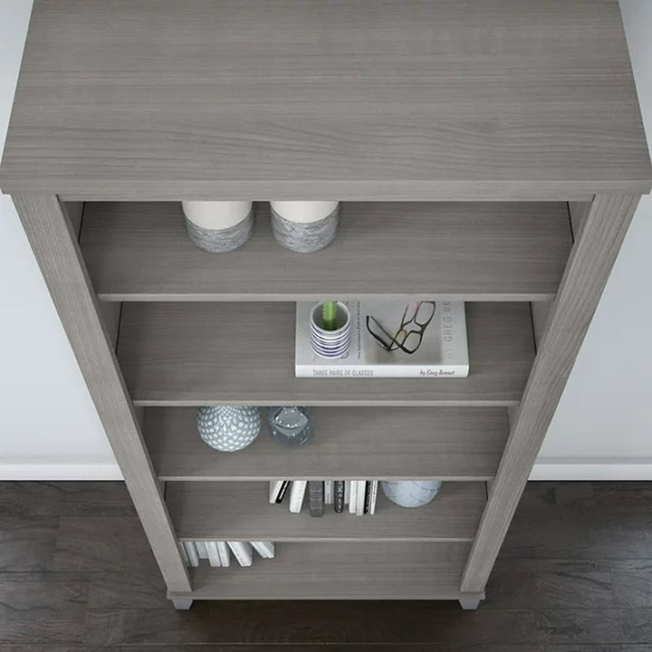 Magomed Bookcase Gracie Oaks Color: Platinum Gray