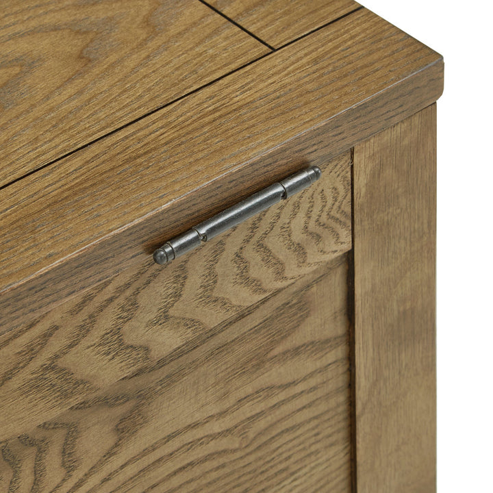 Brunswick Wheel Coffee Table with Storage Sand & Stable™