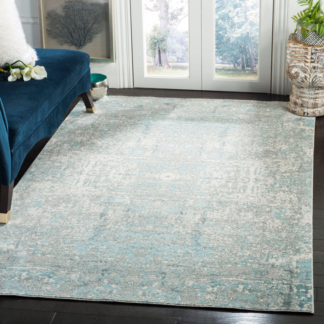 Mailelani Performance Abstract Rug 17 Stories Rug Size: Rectangle 4' x 6'