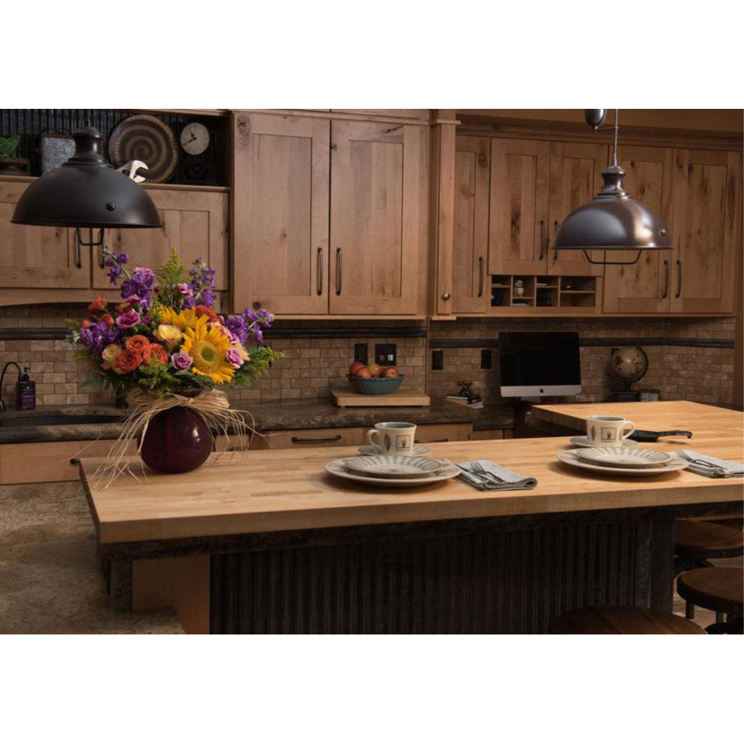 Solid Wood Countertop WFX Utility™ Size: 74" H x 25" W x 1.5" D Finish: Birch