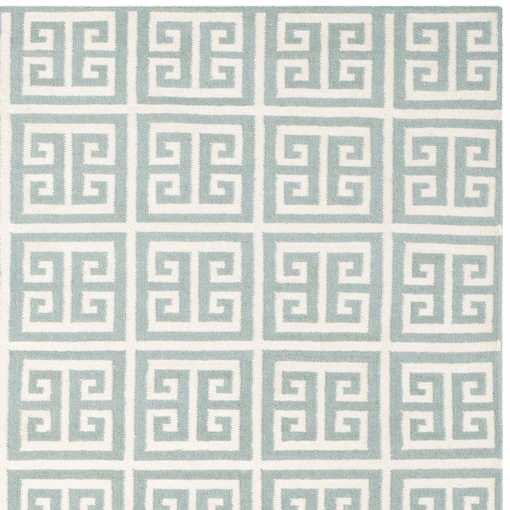 Rodgers Hand Woven Flat Weave 50% Banana Silk, 30% Wool, 20% Cotton Geometric Rug Ebern Designs Rug Size: Square 7' x 7'