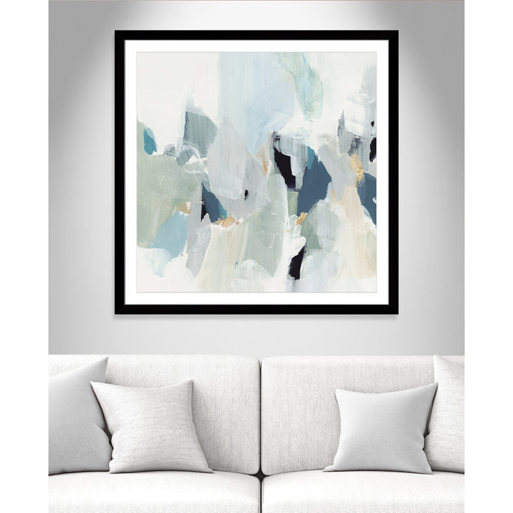 Little Talks II by Isabelle Z - Picture Frame Print on Canvas Casa Fine Arts Size: 42.5" H x 42.5" W x 1.25" D Format: Black Picture Framed Paper