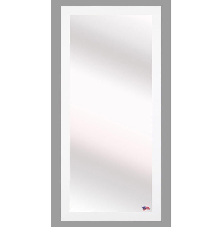 Hasting Coastal Full Length Mirror Wade Logan® Size: 59" H x 20" W Frame Finish: White