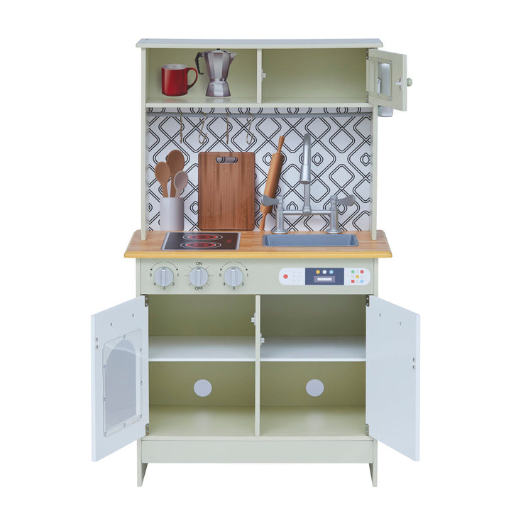 Teamson Kids Little Chef Boston Wooden Play Kitchen Teamson Kids Color: Beige