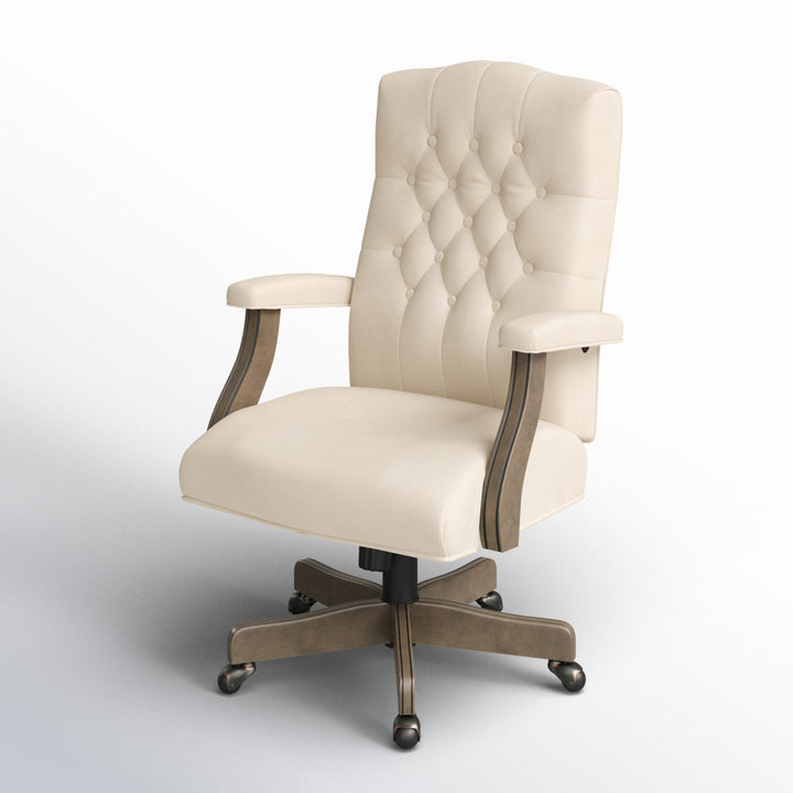 Mayson Executive Chair Three Posts™ Upholstery Color: Champagne