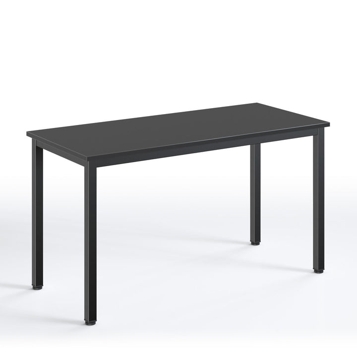 Rockett Desk Red Barrel Studio® Color (Top/Frame): Black/Black Size: 29.5" H x 63" W x 23.6" D