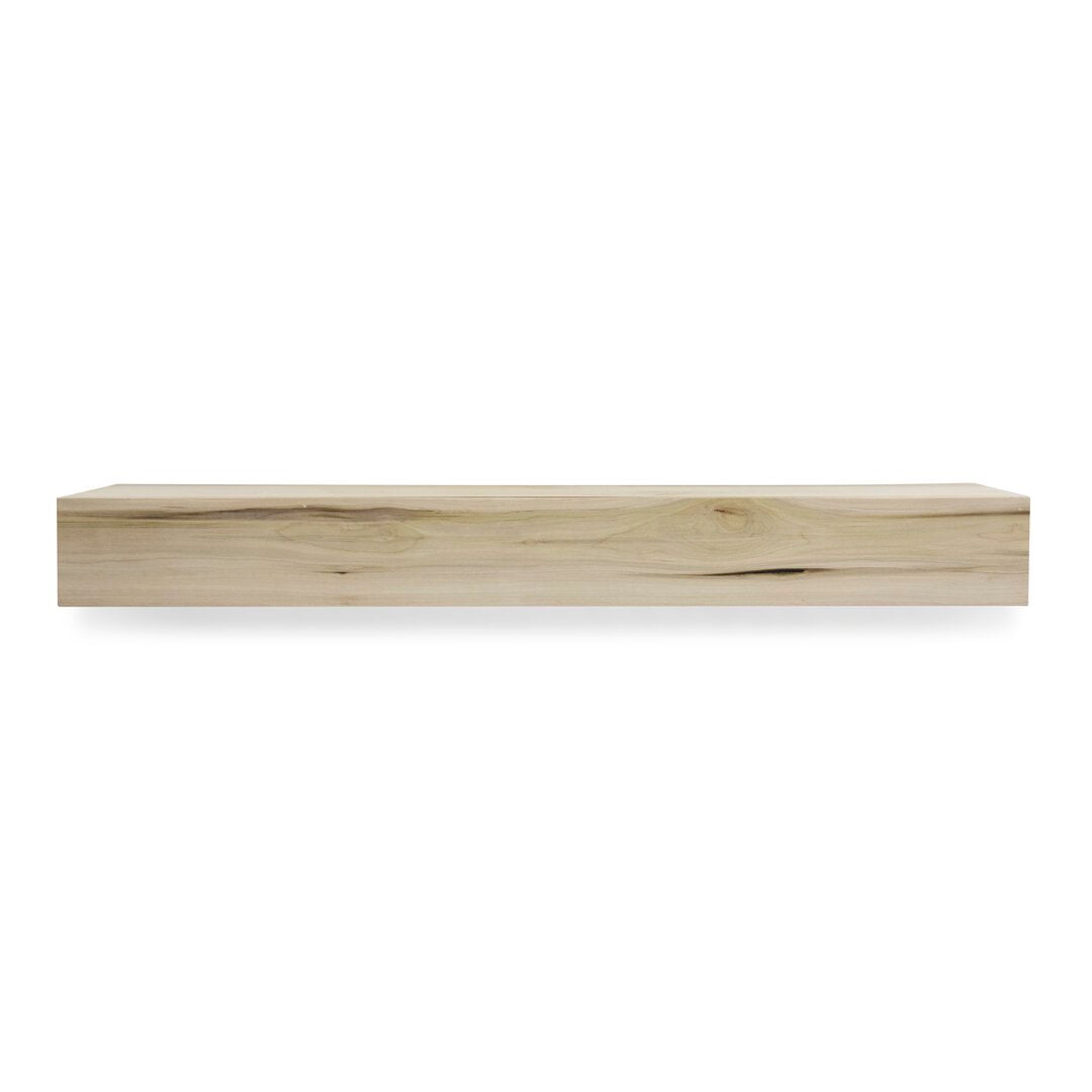 Modern Farmhouse Fireplace Shelf Mantel Dogberry Collections Depth: 9", Shelf Length: 60", Finish: Natural