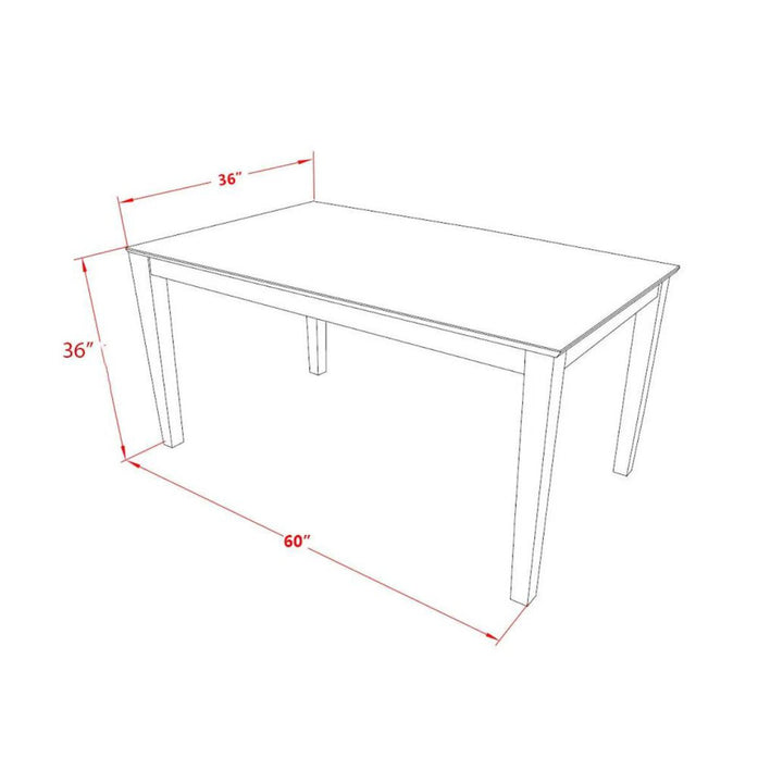Alingtons Counter Height Solid Wood Dining Table Winston Porter