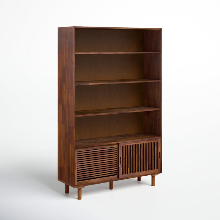 Jaime 74'' H x 47.25'' W Standard Bookcase AllModern