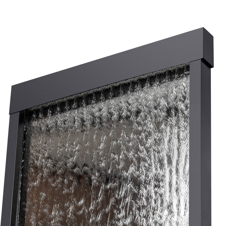 Statesboro Metal Mirror Fountain with Light Latitude Run® Color: Silver