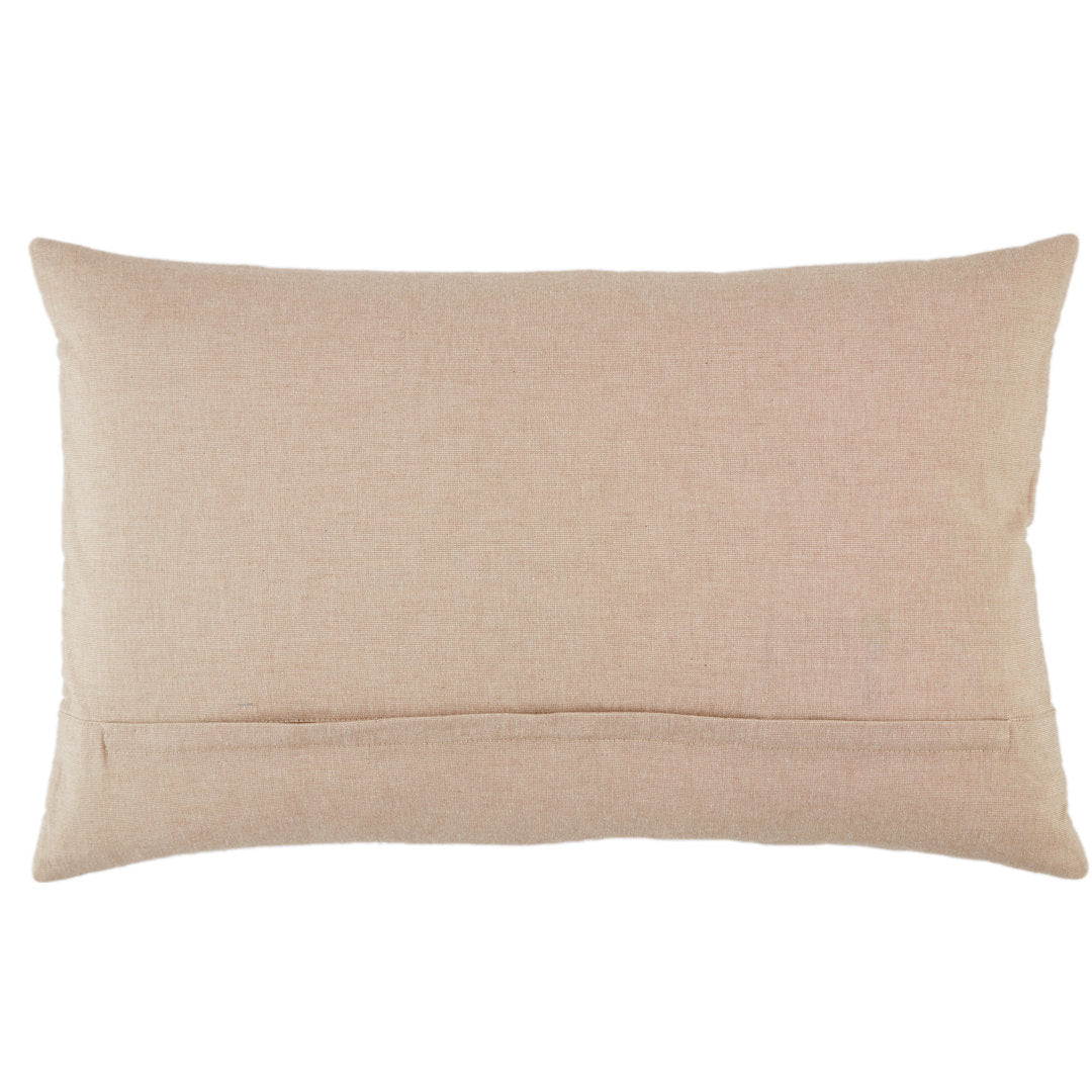 Floretta 100% Cotton Lumbar Rectangular Pillow Joss & Main Color: Blush Size: 16" H x 24" W