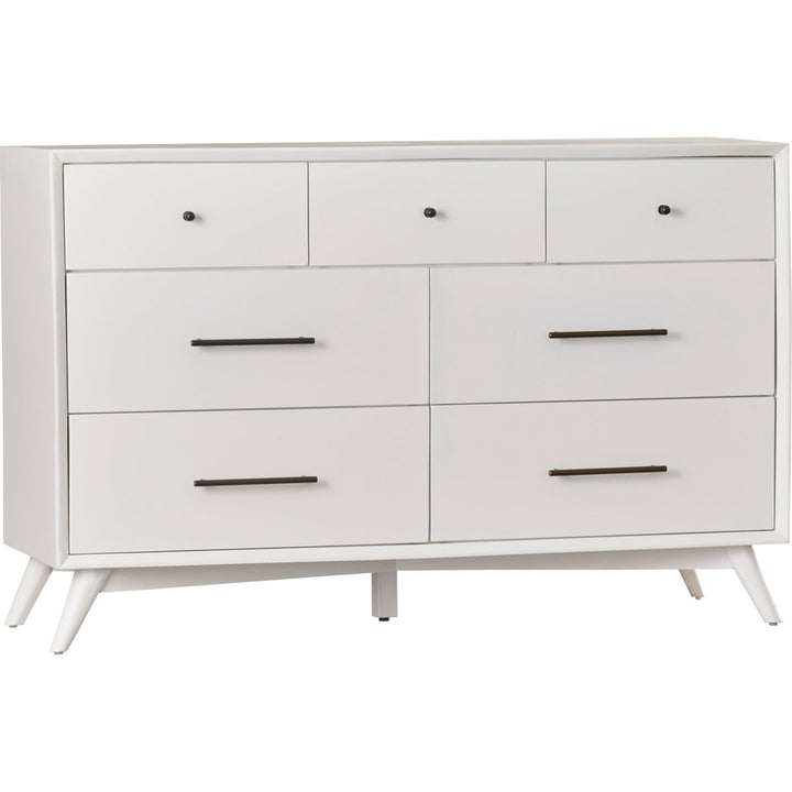 Williams 7-Drawer Dresser AllModern Color (Frame/Drawer): White