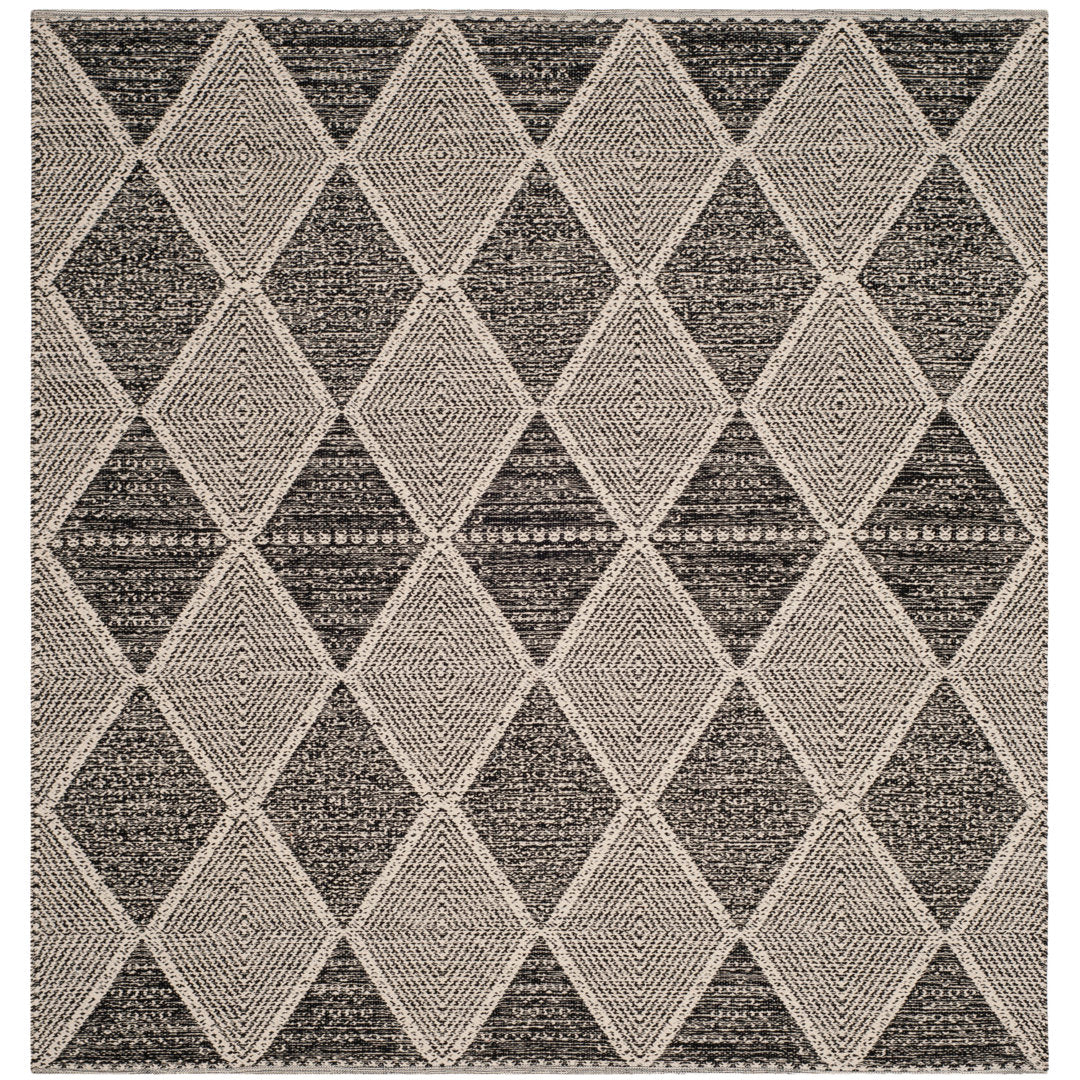 Bester Hand Woven Cotton Geometric Rug Dakota Fields Rug Size: Rectangle 9' x 12'