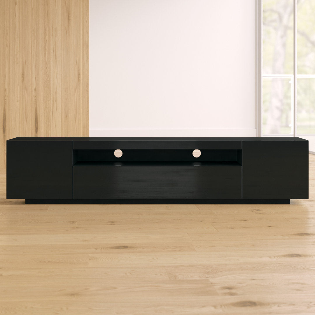 Kenyette TV Stand for TVs up to 79" Latitude Run® Color: Black
