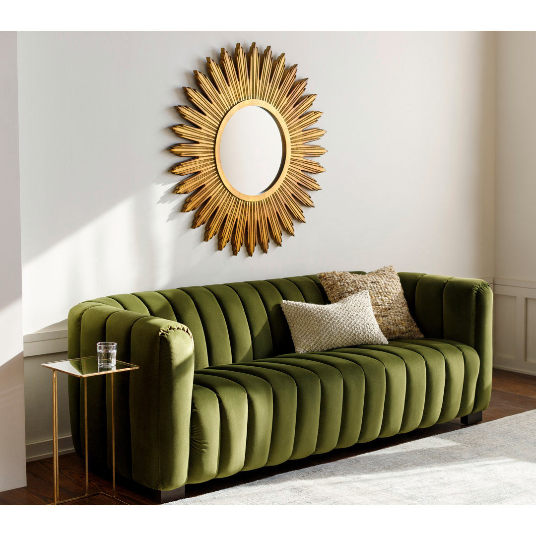 Leicester Gold Wall Decor Modern & Contemporary Beveled Accent Mirror Rosdorf Park