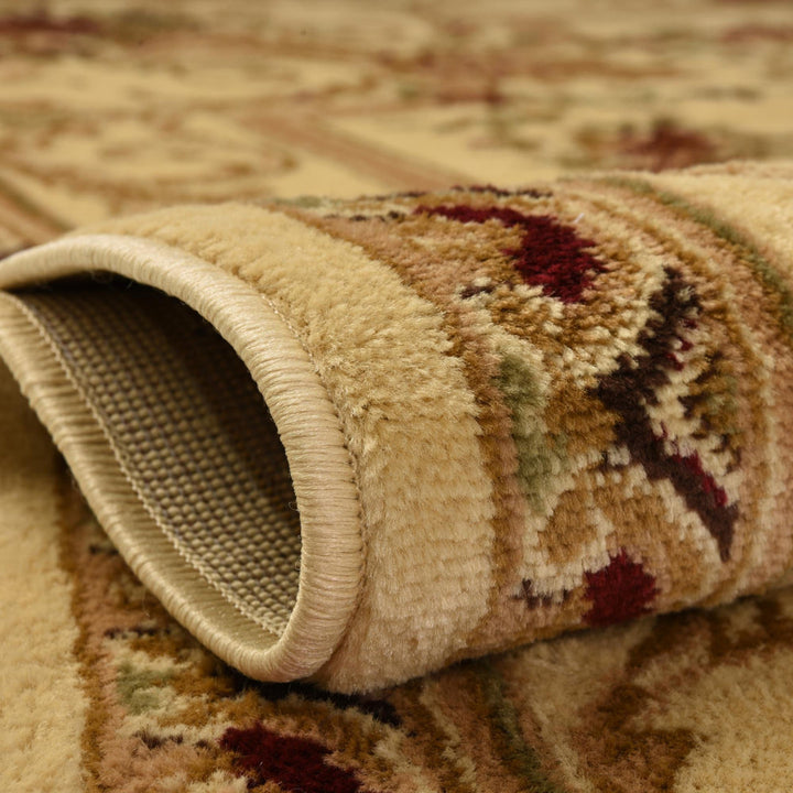 Debora Oriental Cream Area Rug Lark Manor™ Rug Size: Square 6'1"
