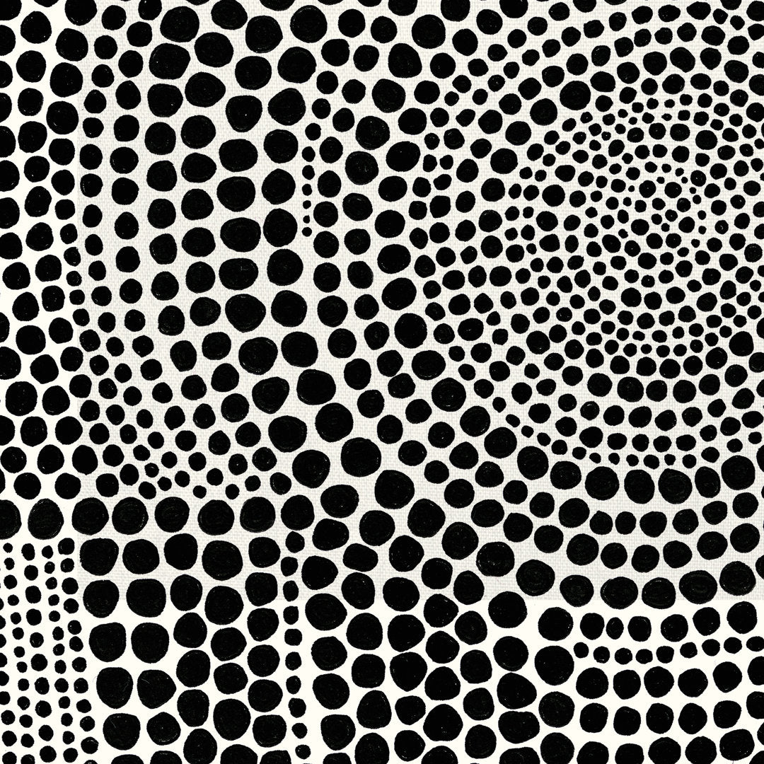 Clustered Dots B' - Unframed Painting Print on Canvas Dakota Fields Size: 30" H x 40" W x 1.5" D