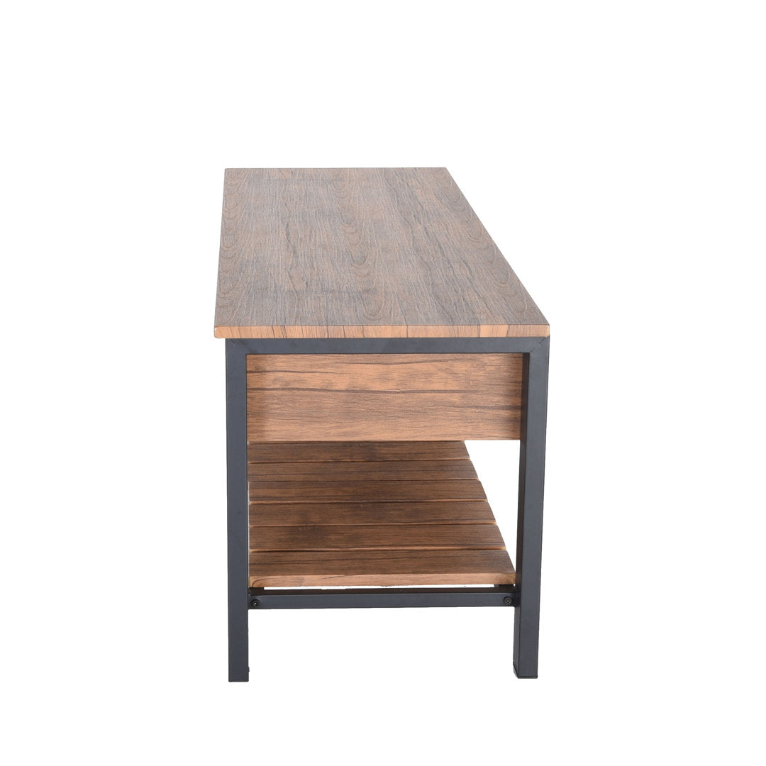 Hollen Storage Bench Three Posts™ Color: Walnut