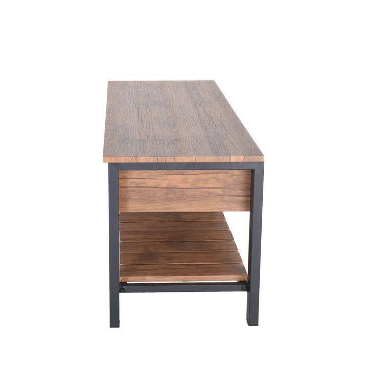 Hollen Storage Bench Three Posts™ Color: Walnut