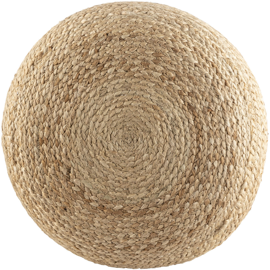 Aires 18" Wide Round Pouf Ottoman Birch Lane™