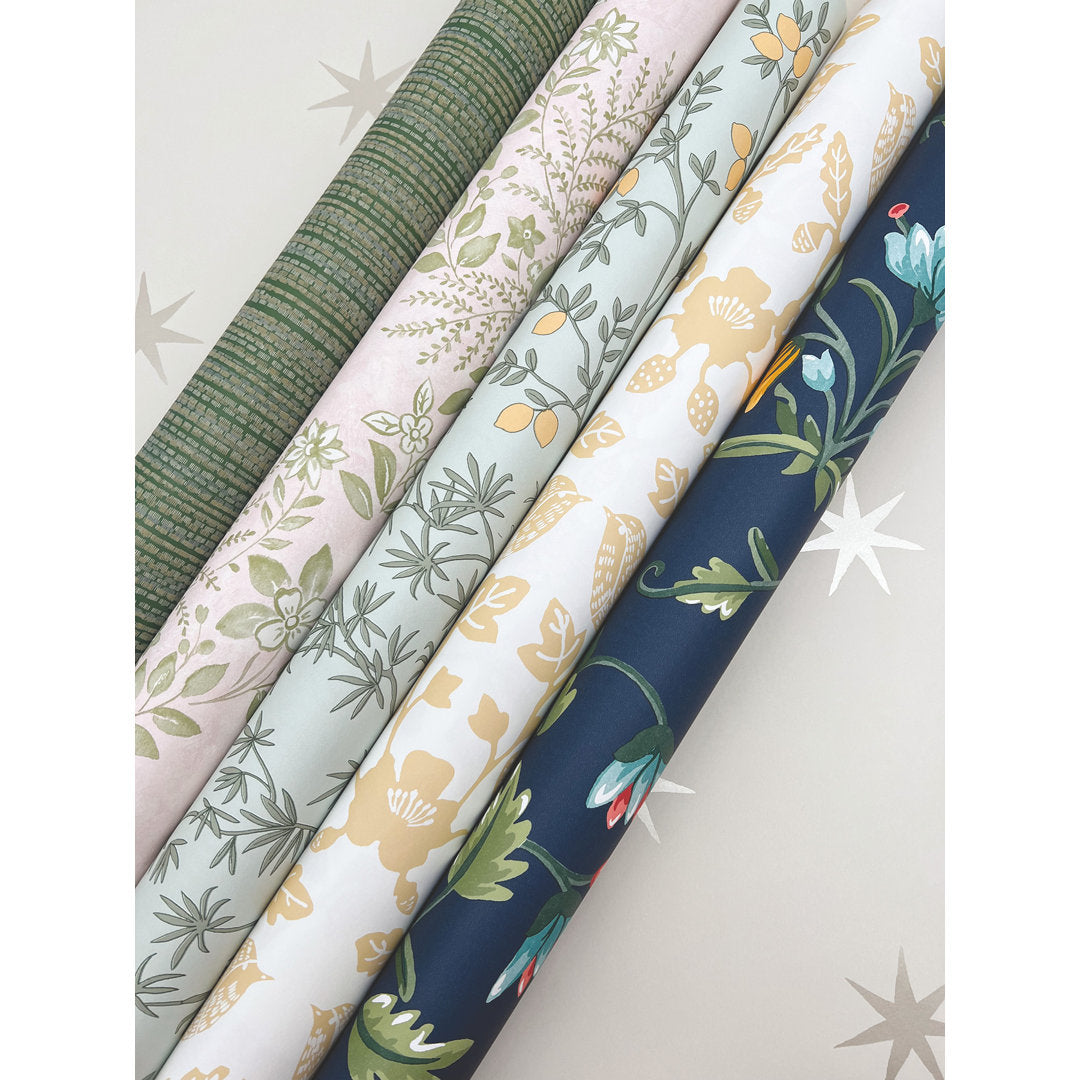 Tick Mark Texture Peel & Stick Wallpaper Erin & Ben Co. Color: Green