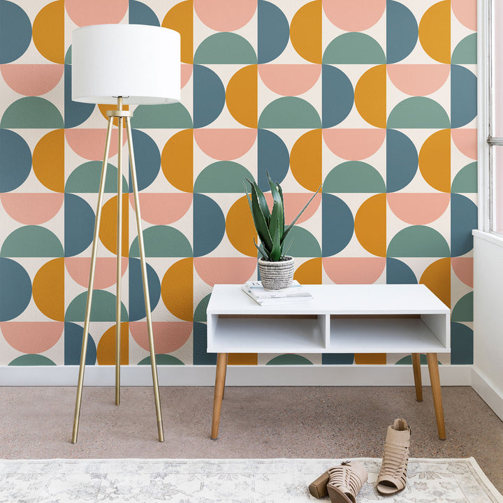 Hansueli Bold Minimalism XXII 10' L x 24'' W Paintable Peel and Stick Wallpaper Panel Corrigan Studio®