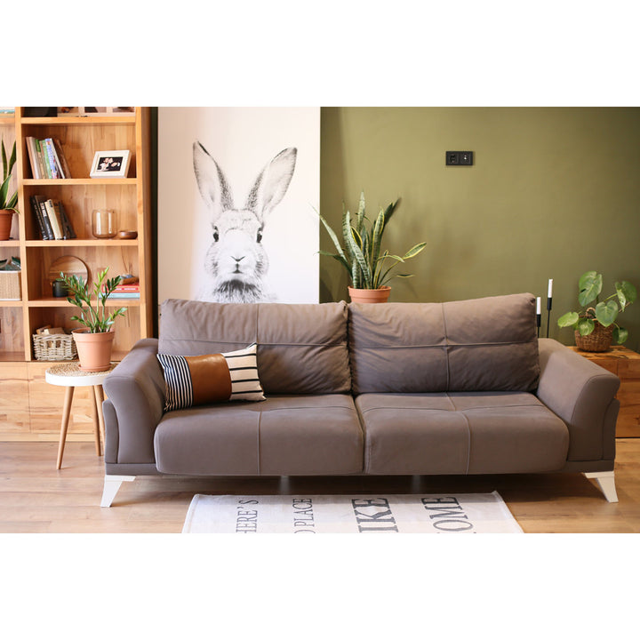 Decorative Faux Leather Pillowcase Decorative Geometric Square Pillow Cover Apolena Size: 12" x 20"