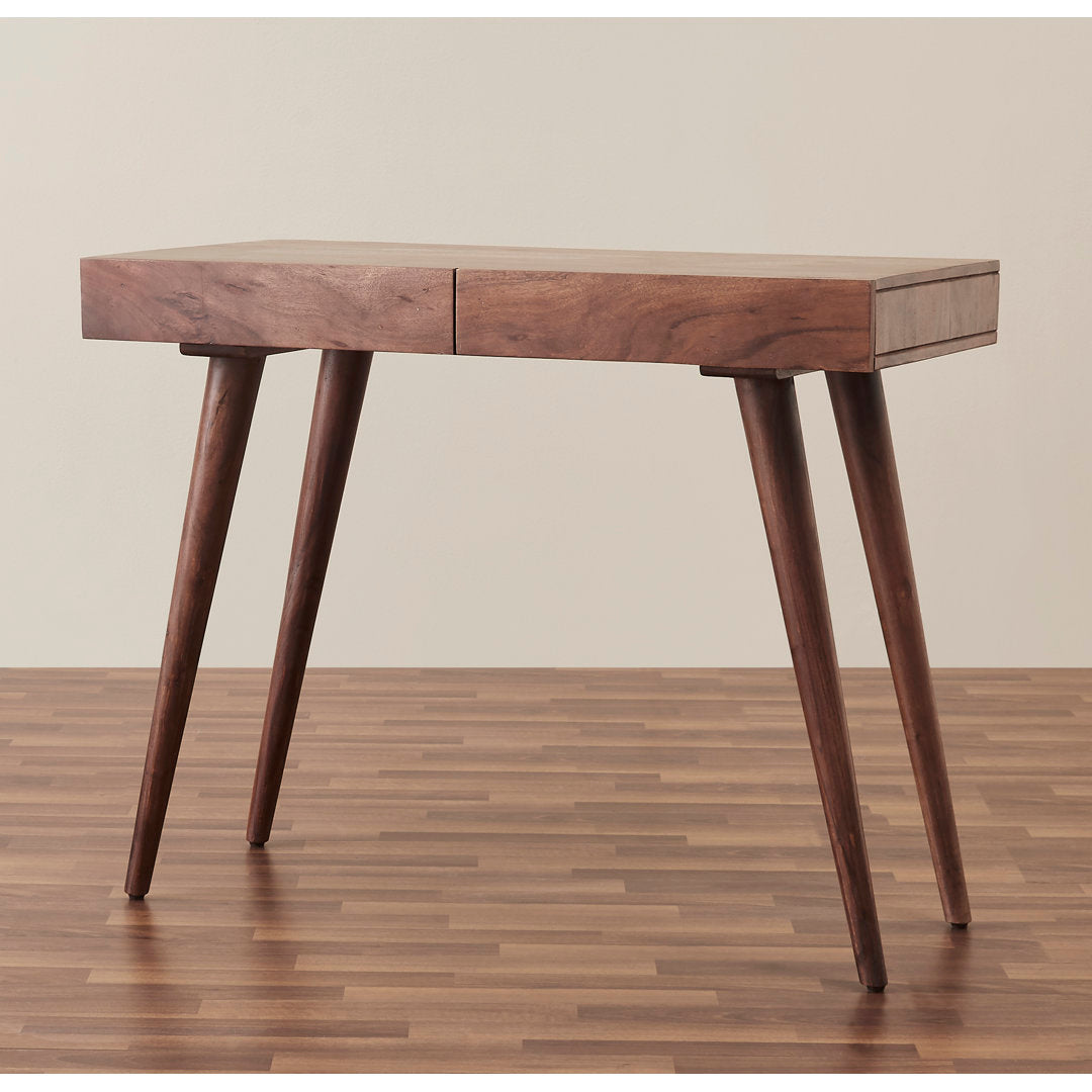 Chicago Desk Union Rustic Color: Walnut