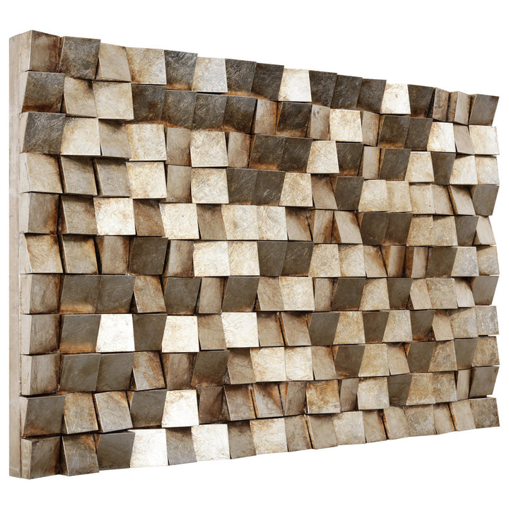 Textured 1 by Primo - Unframed Blocks on Wood Red Barrel Studio®