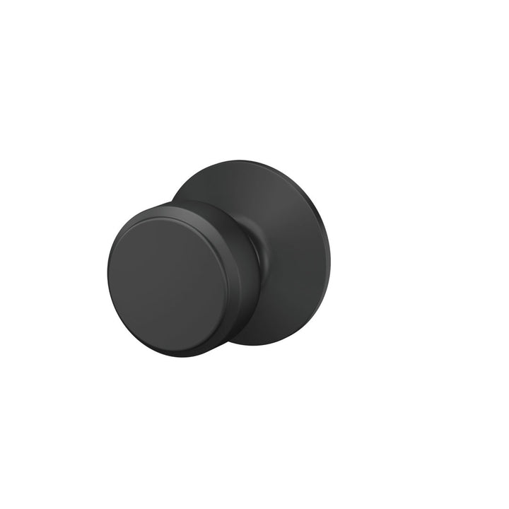 Bowery Passage Knob (Hall & Closet) Schlage Finish: Matte Black