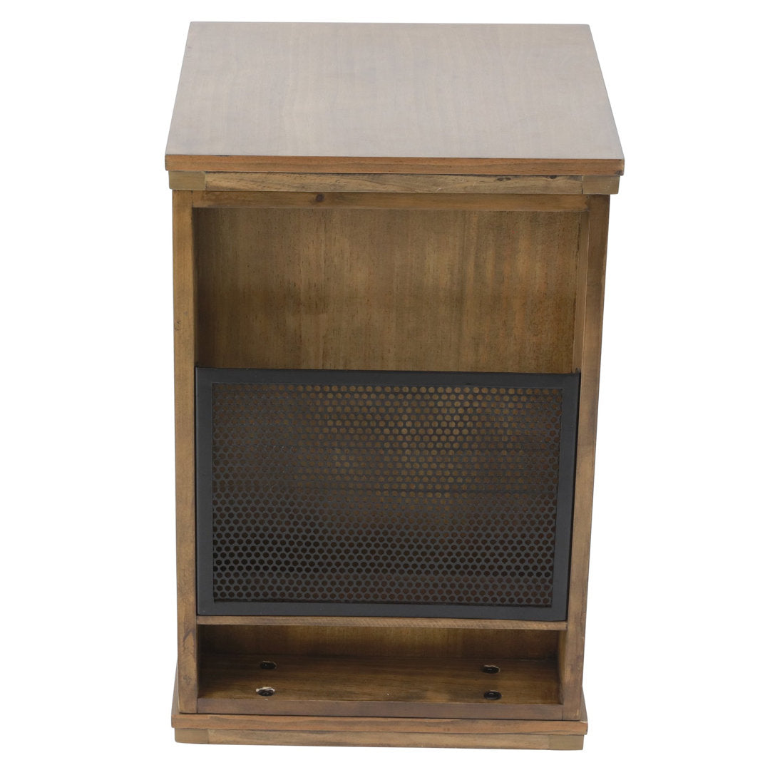 Joondalup C End Table with Storage Loon Peak®