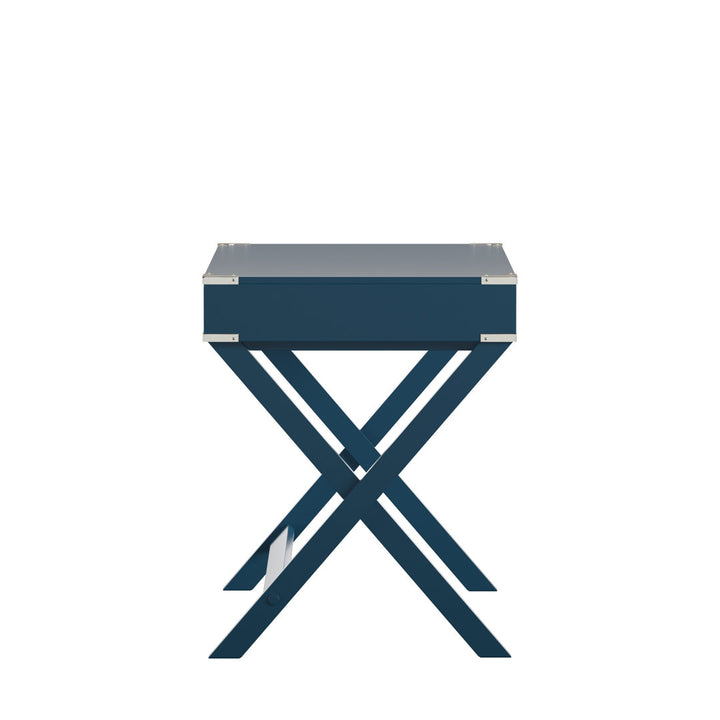 Whetzel Desk Mercury Row® Color: Steel Blue