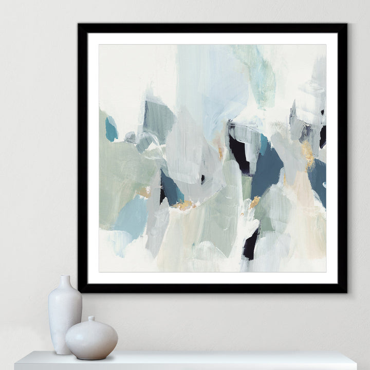 Little Talks II by Isabelle Z - Picture Frame Print on Canvas Casa Fine Arts Size: 42.5" H x 42.5" W x 1.25" D Format: Black Picture Framed Paper
