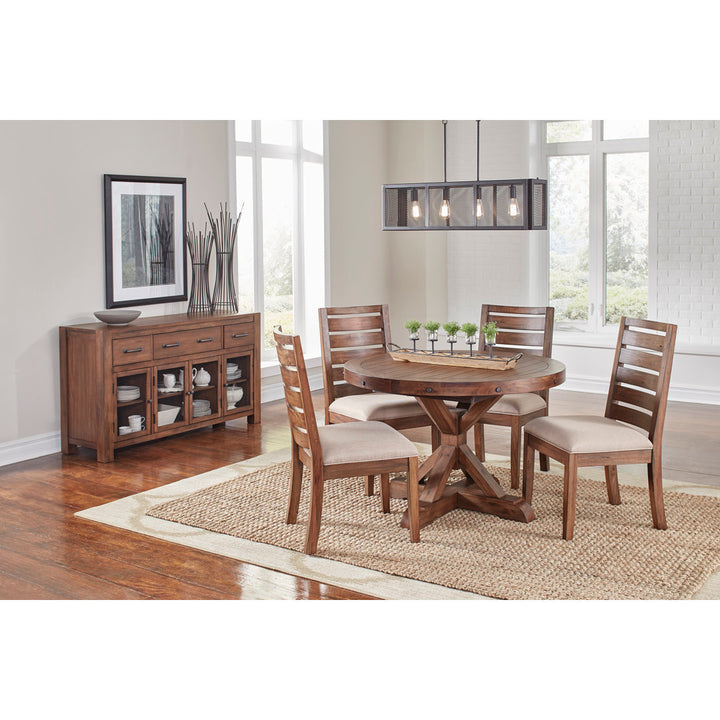 Trevion Solid Mahogany Dining Table Mistana™