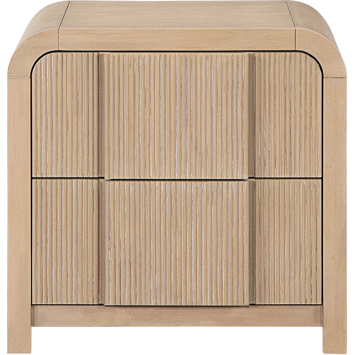 Ishana Solid Wood Nightstand Wrought Studio™ Color: Natural