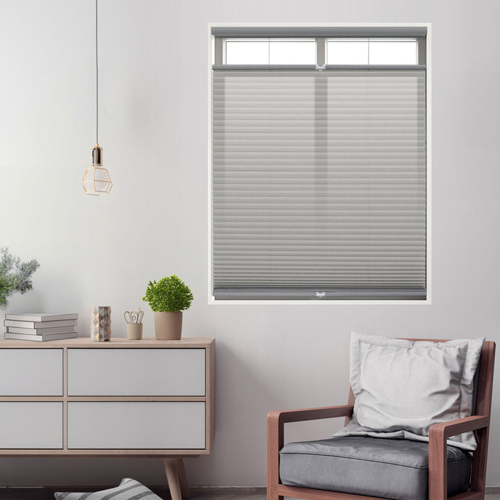 1 inch Cordless Semi-Sheer Light Filtering Top Down Bottom Up Cellular Shade Symple Stuff Blind Size: 32.5"W x 72"L Finish: Gray Cloud
