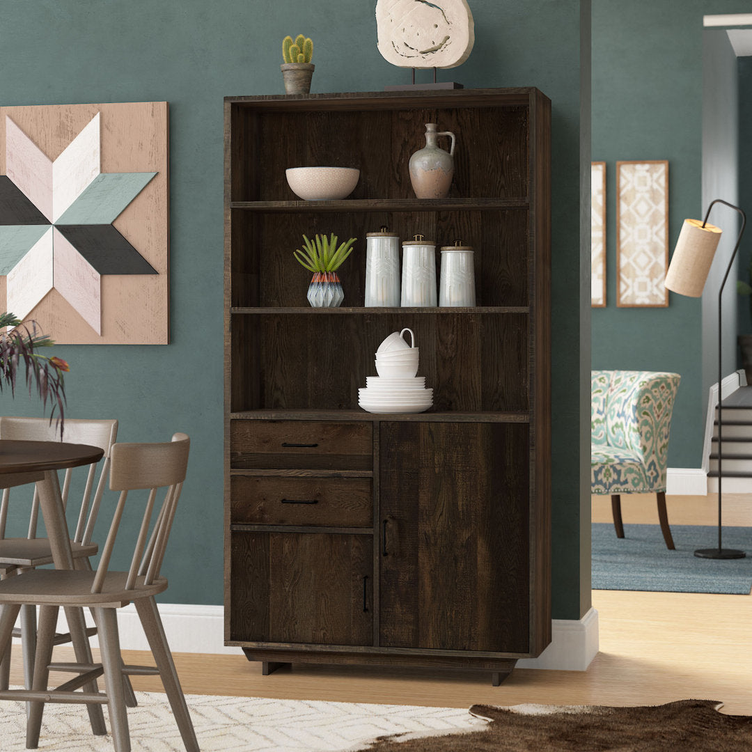 Dazani 70" H x 38" W Standard Bookcase Millwood Pines