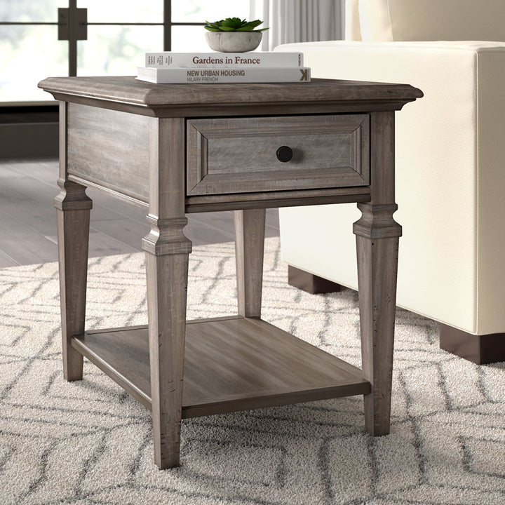 Dube End Table with Storage Laurel Foundry Modern Farmhouse®