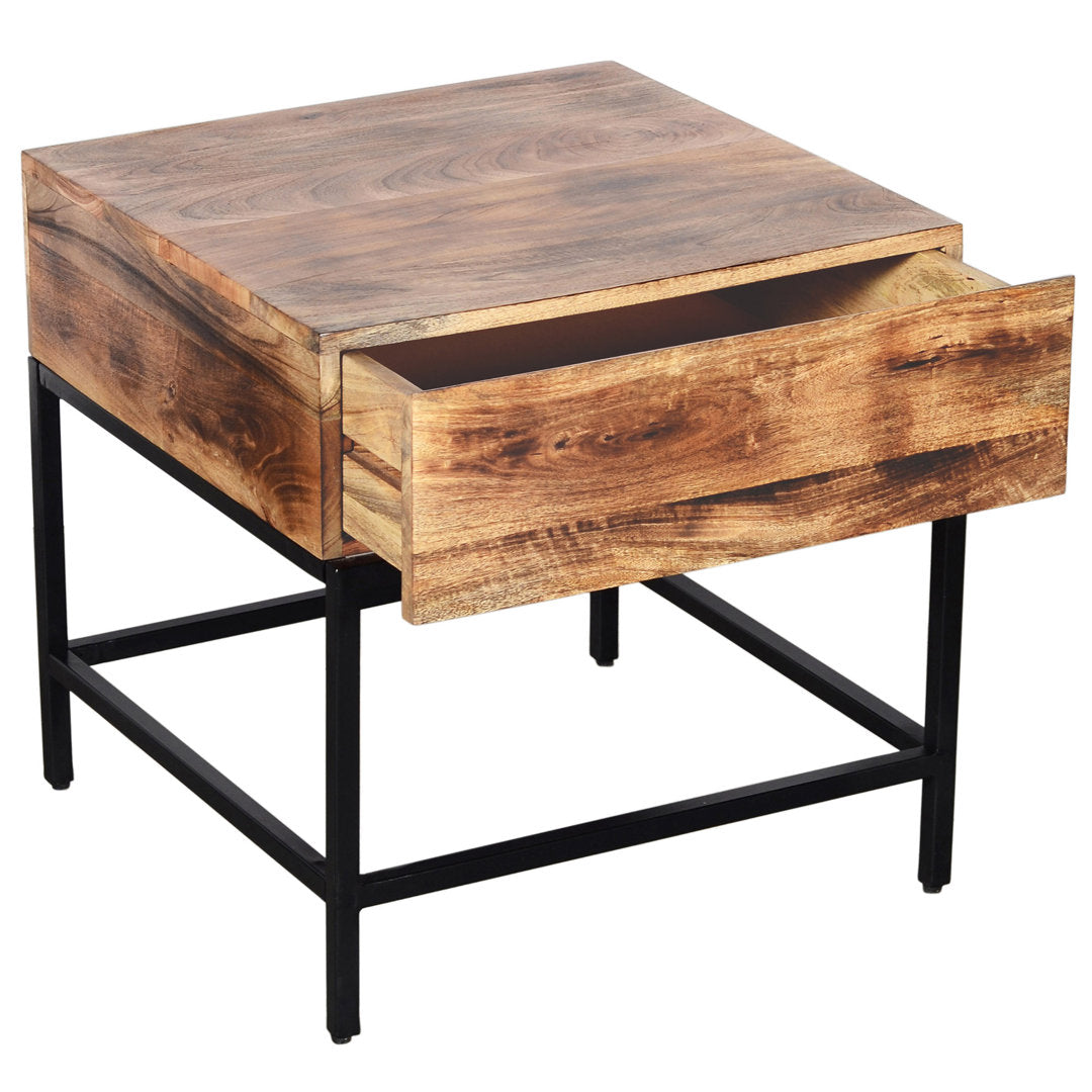 Prudenza 1 Drawer Nightstand Latitude Run®