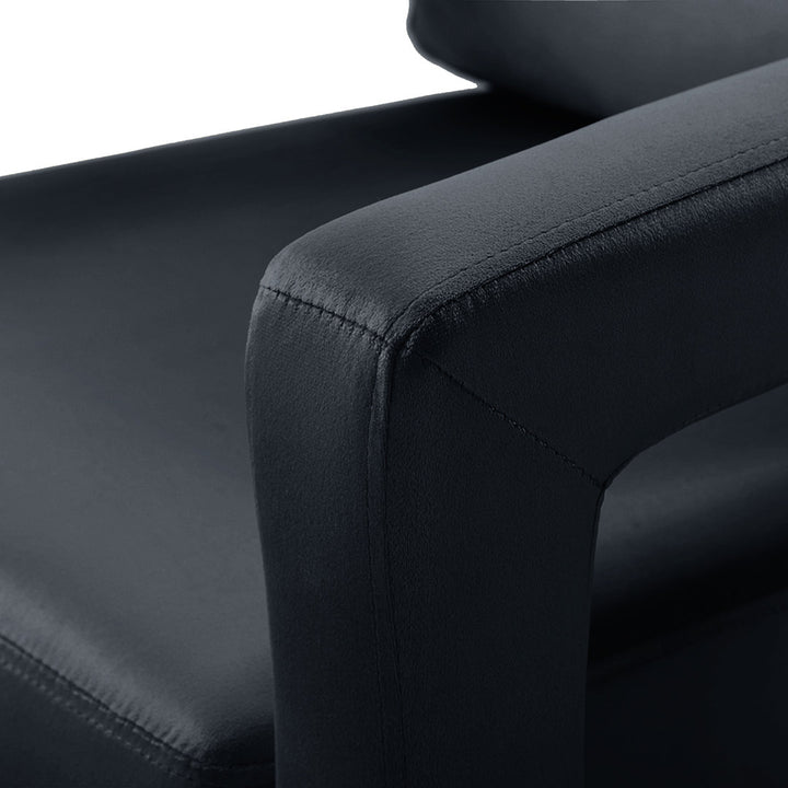 Clayne Velvet Armchair Etta Avenue™ Fabric: Black Velvet