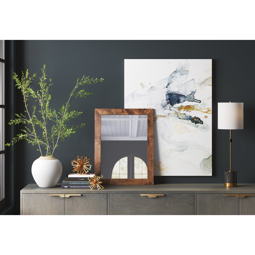 Organic Interlace II - Painting Print on Canvas Etta Avenue™ Size: 12" H x 8" W x 1" D Format: Wrapped Canvas