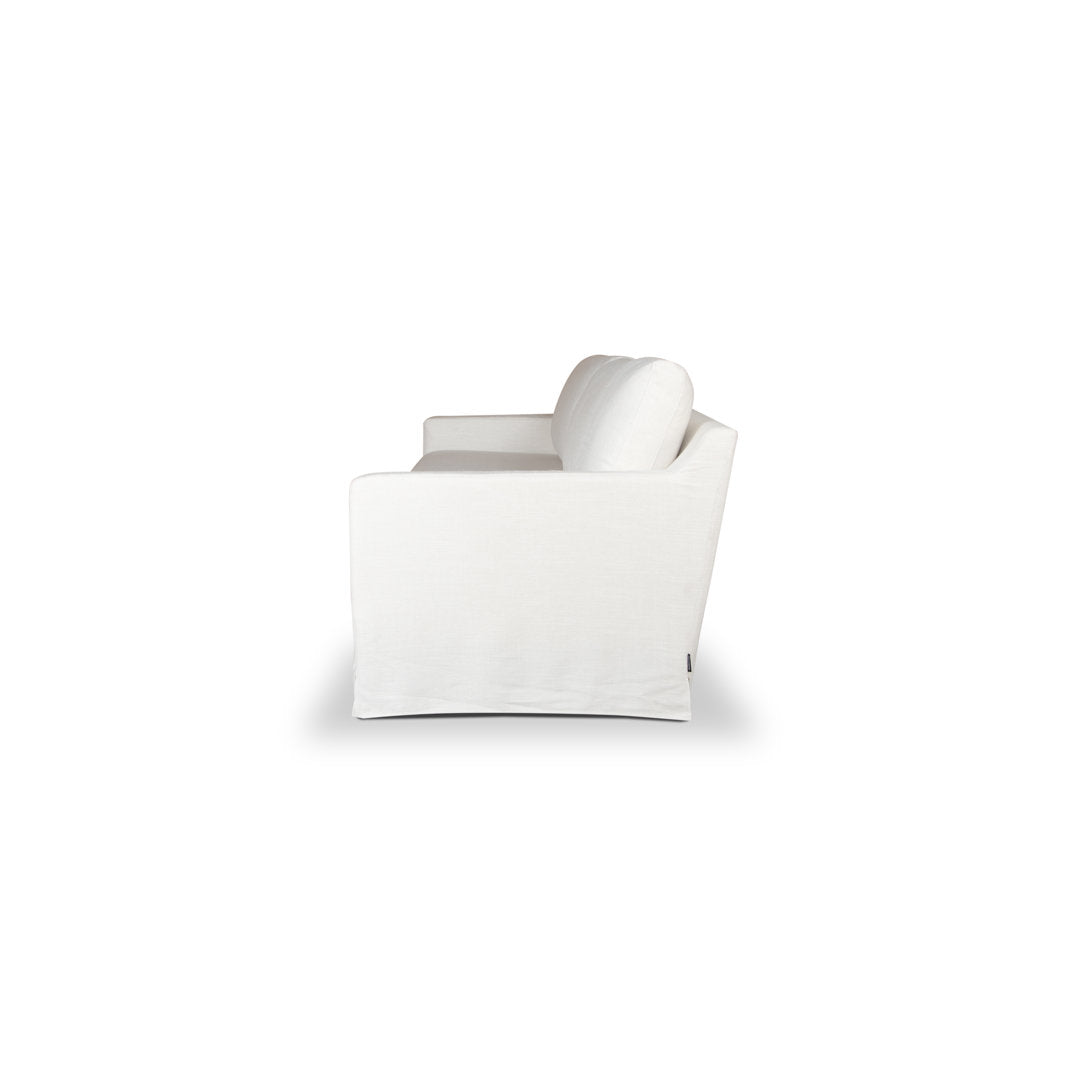 Neruda 86'' Slipcovered Sofa Joss & Main Fabric: Diego Cream Performance Plainweave