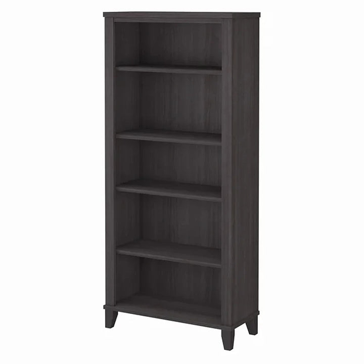 Magomed Bookcase Gracie Oaks Color: Storm Gray