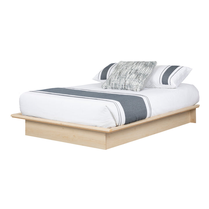 Step One Platform Bed South Shore Color: Natural Maple Size: Queen