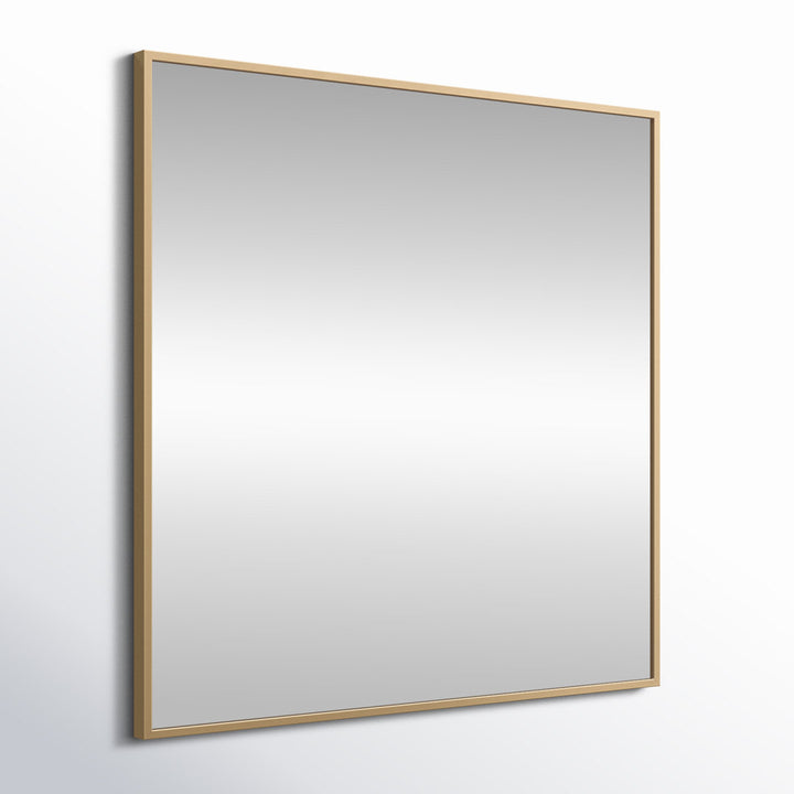 Valparaiso Accent Mirror Wade Logan® Size: 30"  x 30"  Finish: Brass